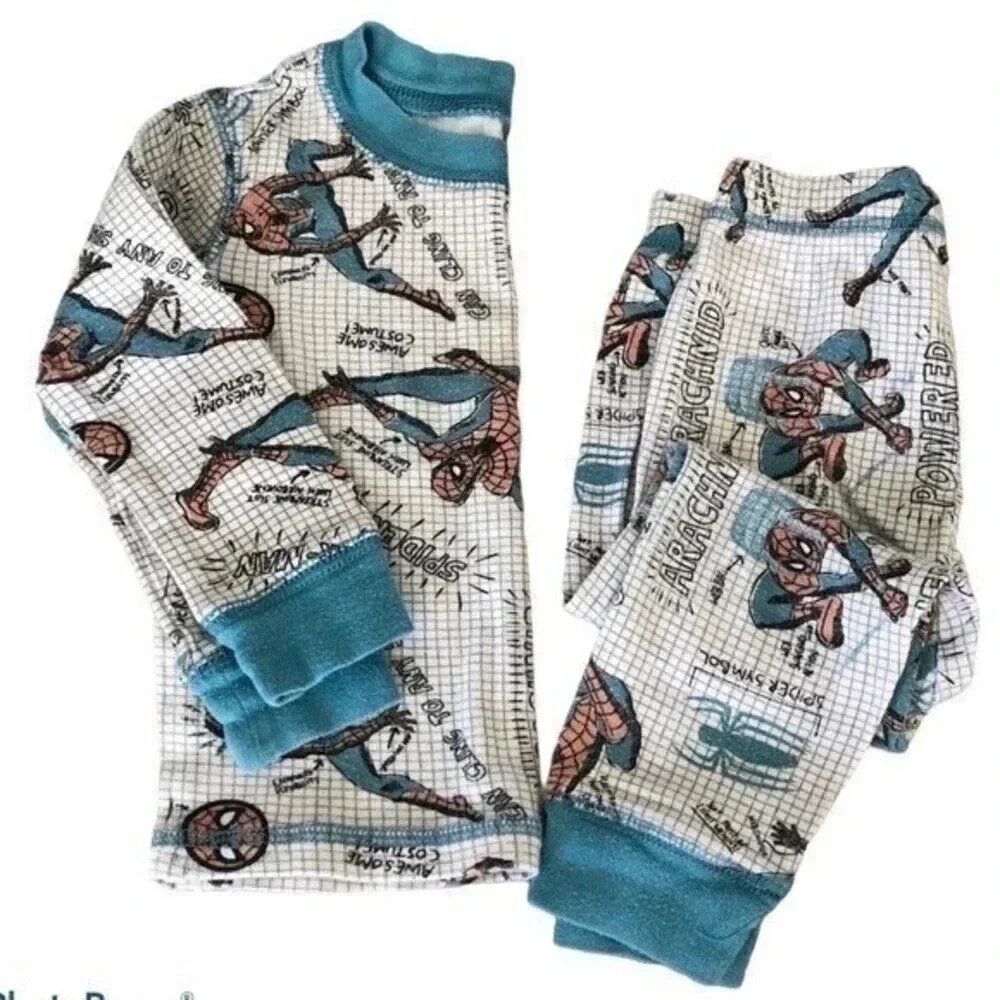 Disney Spiderman boys pj set 2T EUC